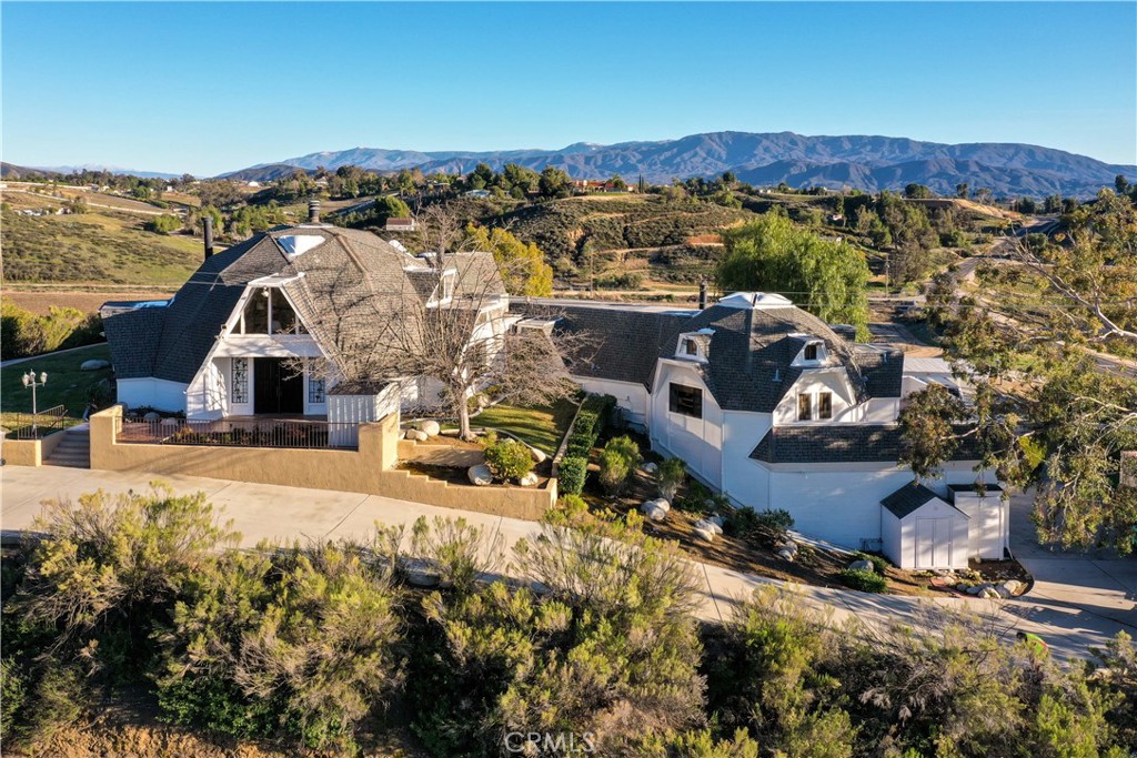 40970 Anza Road Temecula, CA 92592 - Photo 25 of 29 an aerial view of a house with a outdoor space