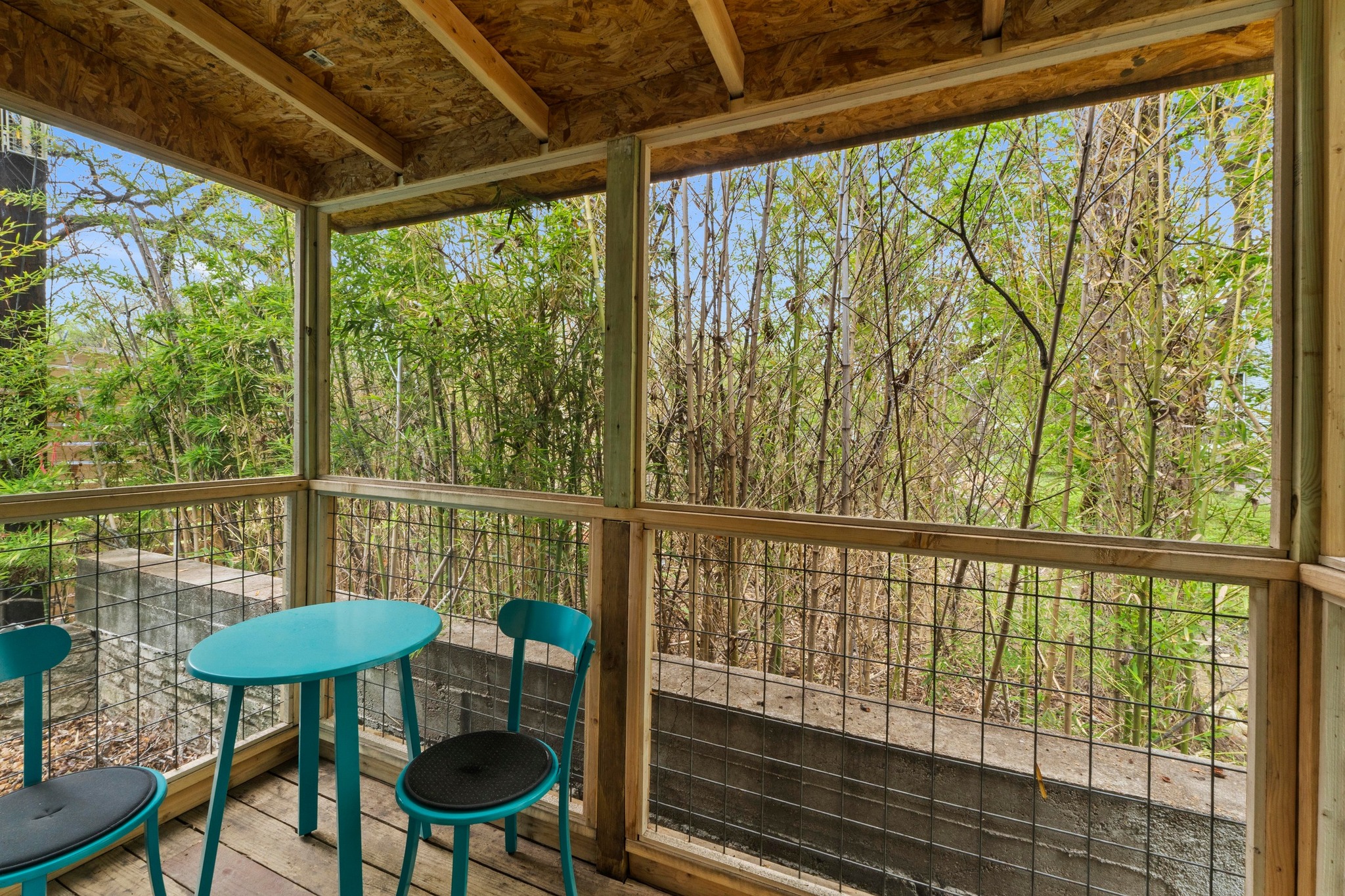 4512 Speedway, Unit A Austin, TX 78751 - Photo 25 of 39 a view of a chairs and table in the balcony
