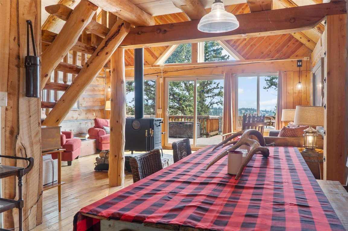 245 Bronco Circle Como, CO 80456 - Photo 11 of 40 a very nice looking room with a large window