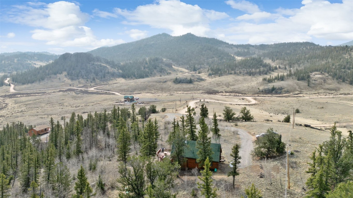 245 Bronco Circle Como, CO 80456 - Photo 20 of 40 a view of a town with mountains in the background