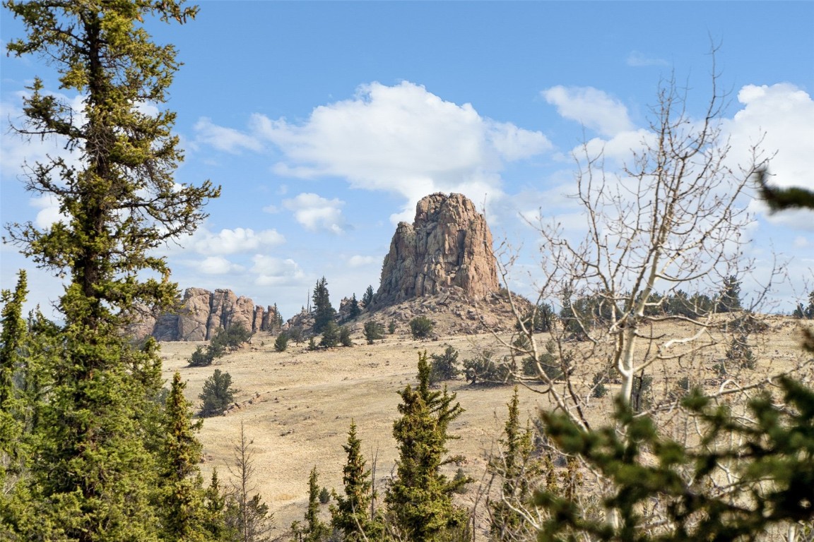 245 Bronco Circle Como, CO 80456 - Photo 7 of 40 a view of a yard with snow on the road