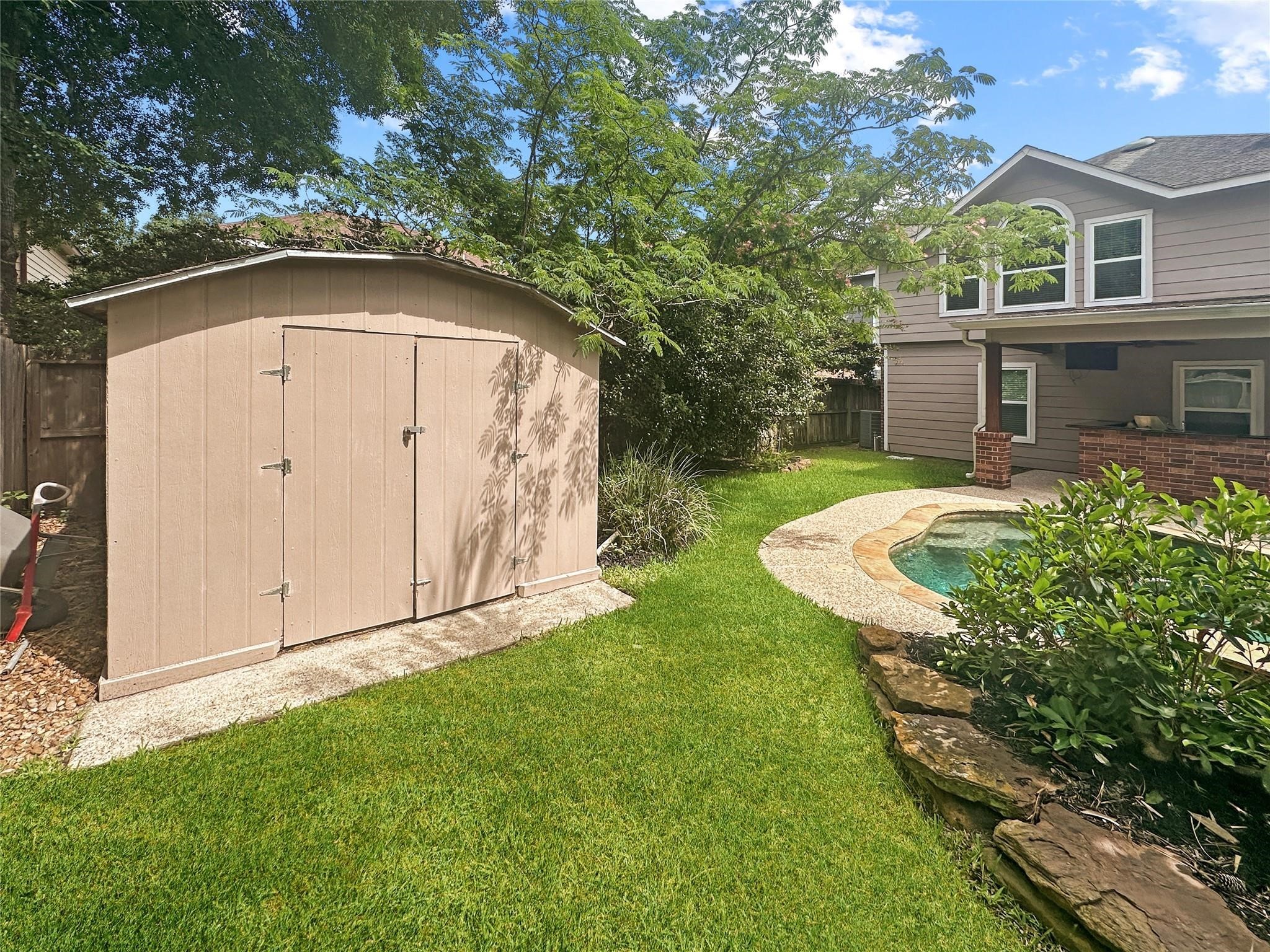 1927 Enchanted Park Drive Spring, TX 77386 - Photo 11 of 11 a front view of house with yard