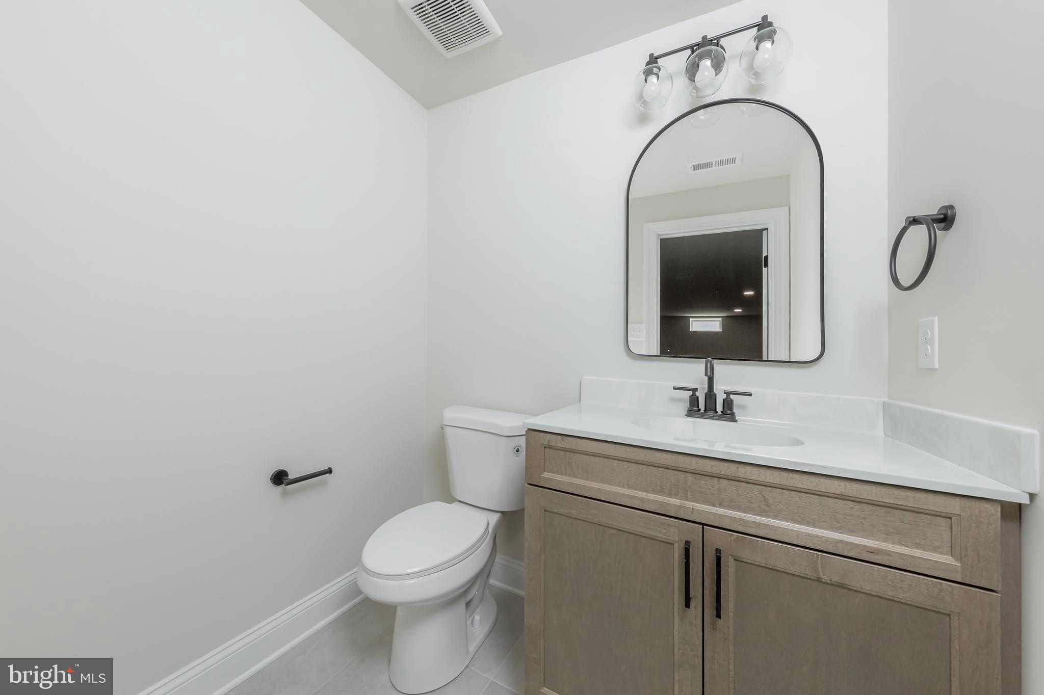 37 Whiskey Mill Road Clarksboro, NJ 08020 - Photo 30 of 33 a bathroom with a toilet sink vanity granite and mirror