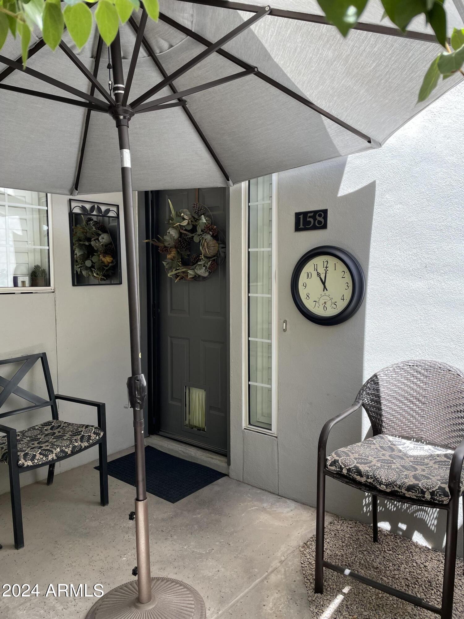 7710 East Gainey Ranch Road, Unit 158 Scottsdale, AZ 85258 - Photo 3 of 43 FRONT DOOR ENTRY