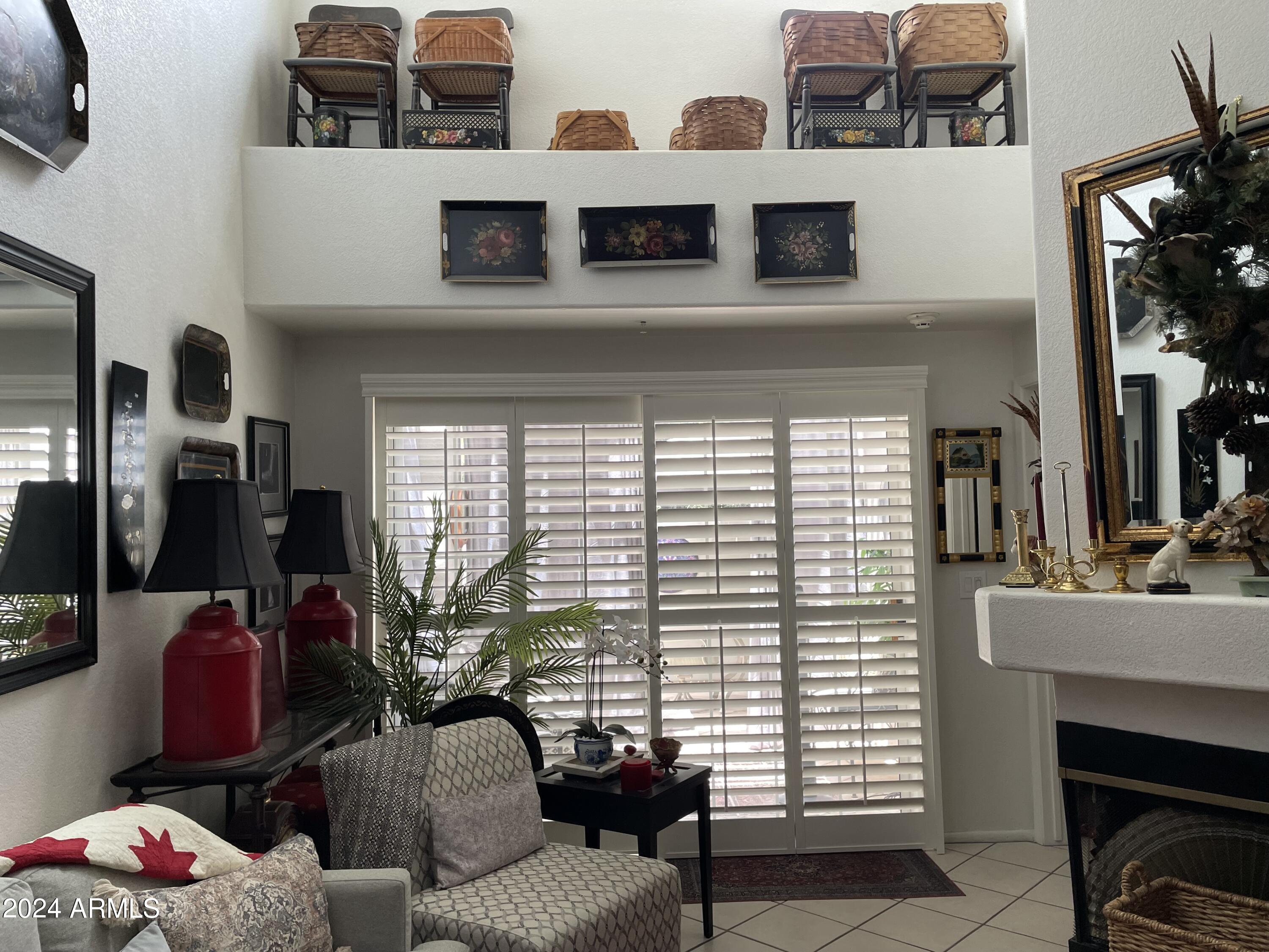 7710 East Gainey Ranch Road, Unit 158 Scottsdale, AZ 85258 - Photo 6 of 43 VAULTED CEILINGS IN LIVING AREA