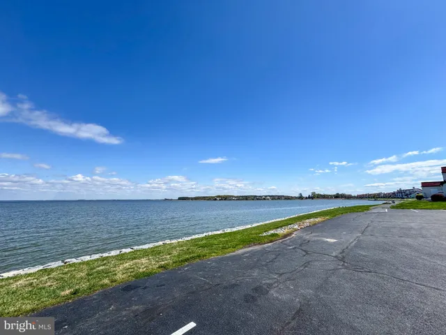 a view of an ocean and beach