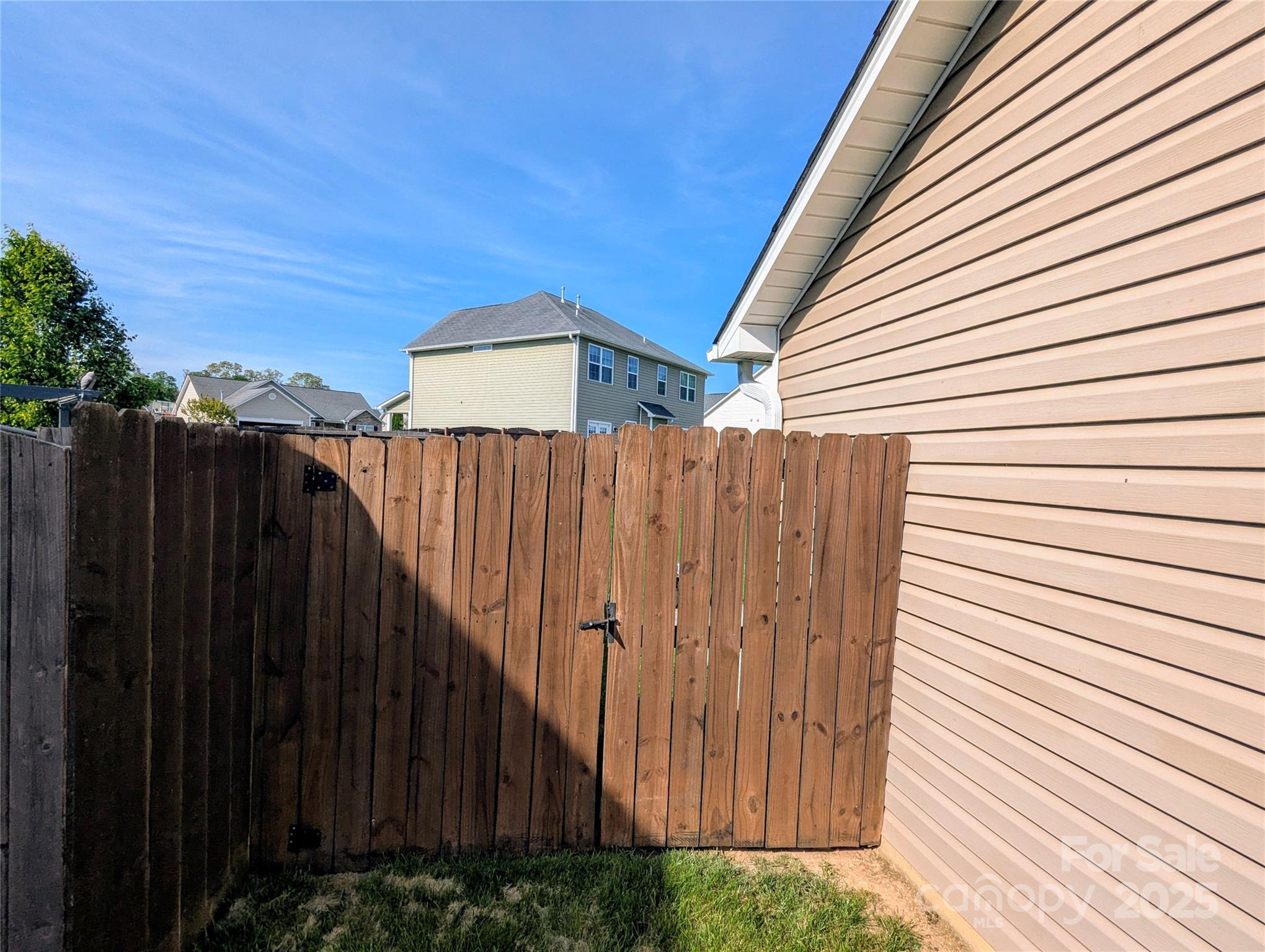 163 West Swift Creek Road Fletcher, NC 28732 - Photo 18 of 26 a view of a wooden fence