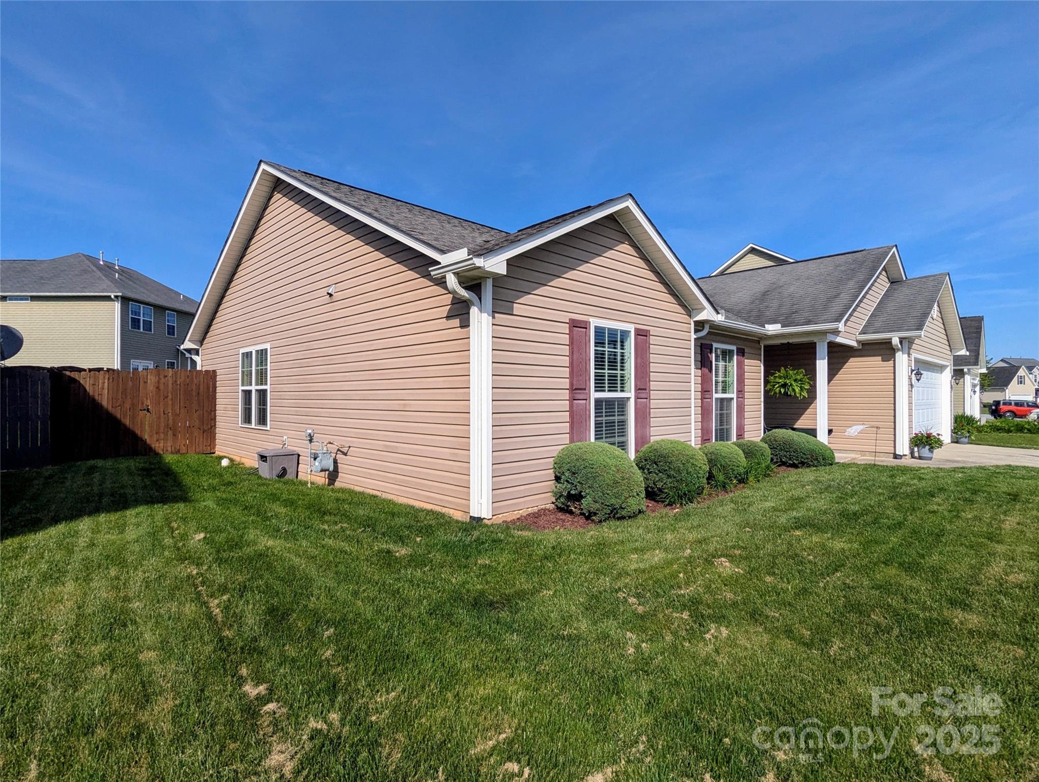 163 West Swift Creek Road Fletcher, NC 28732 - Photo 25 of 26 a view of a house with backyard and garden