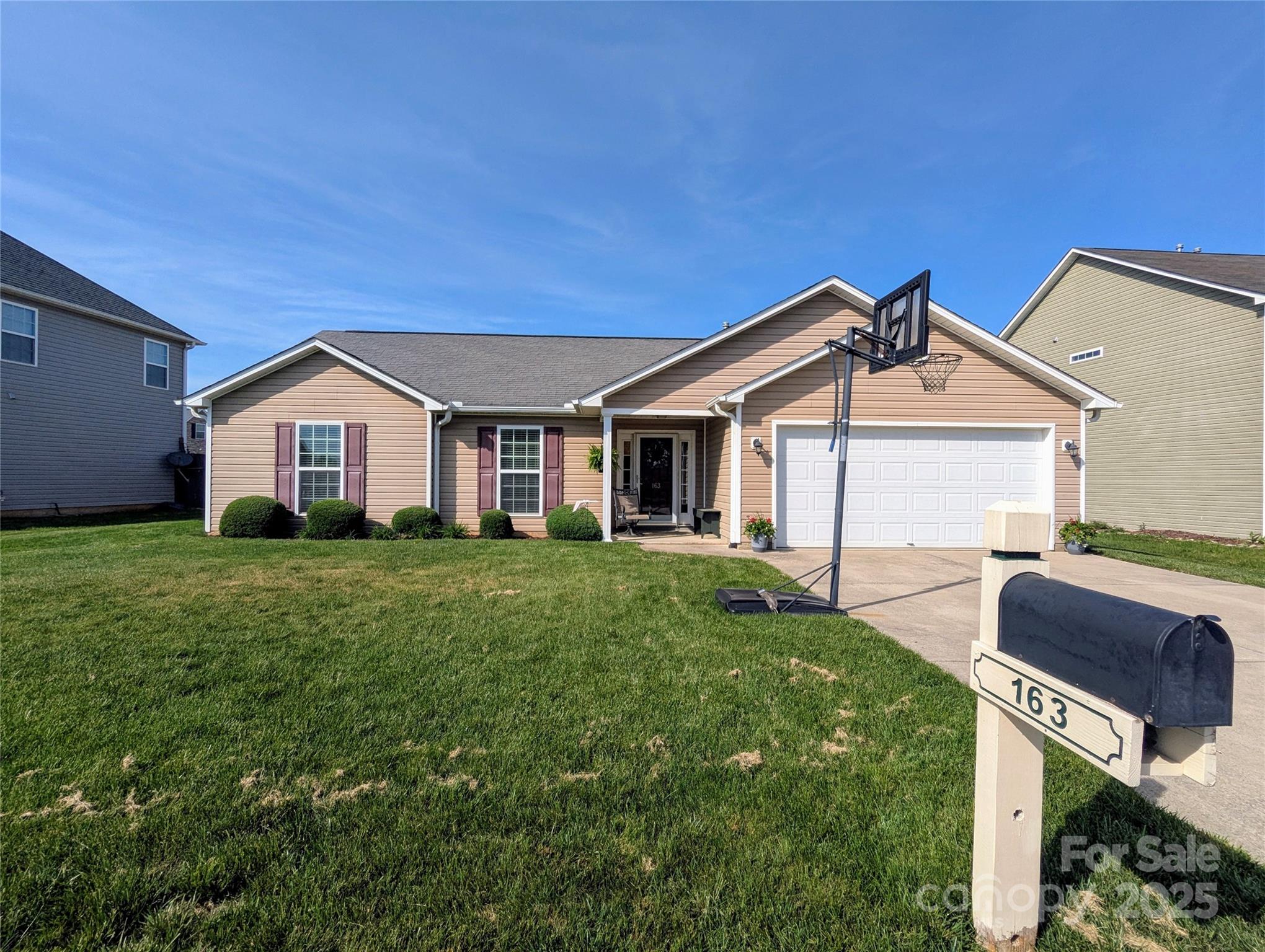 163 West Swift Creek Road Fletcher, NC 28732 - Photo 3 of 26 a view of house with backyard and garden