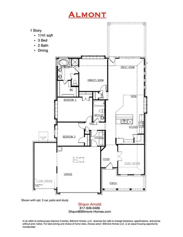 $415,000 | 448 Mcalpine, Springtown, TX 76082