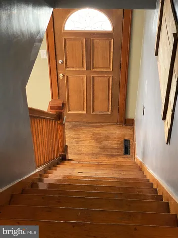 a view of front door