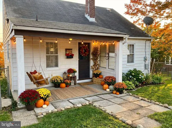 a view of a house with a door