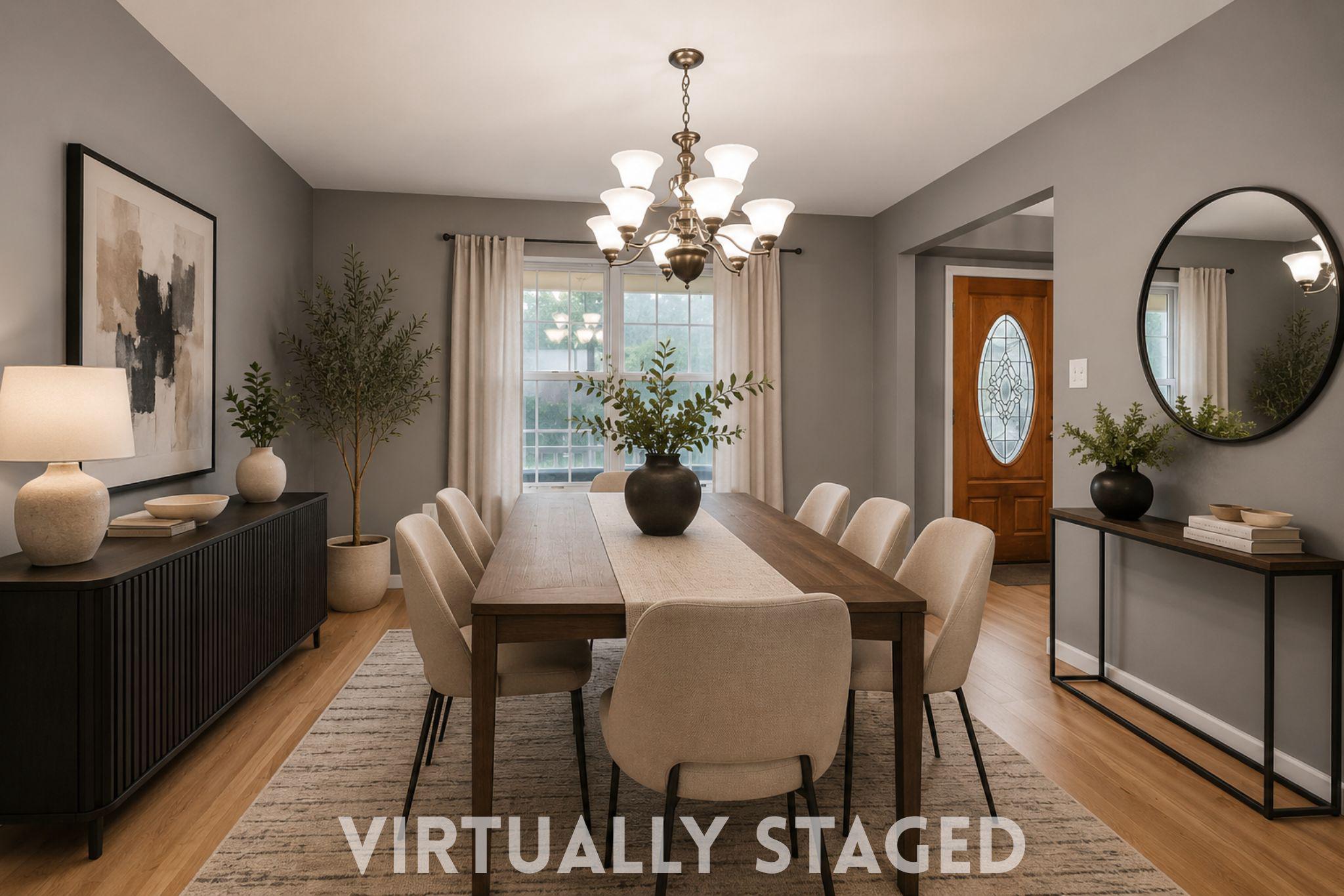 24 County Avenue Maple Shade, NJ 08052 - Photo 11 of 41 Virtually Staged dining space