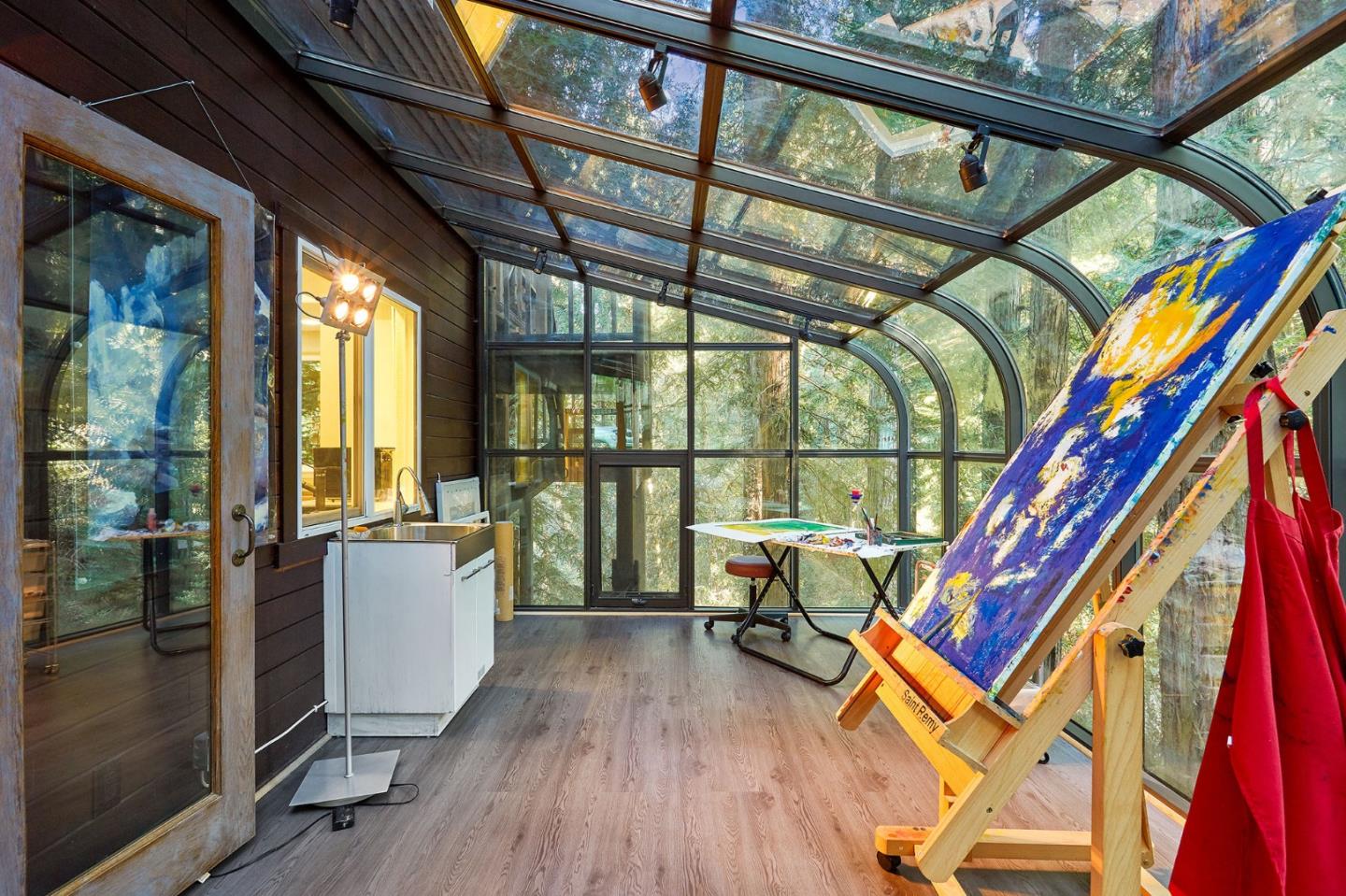 170 Swett Road Woodside, CA 94062 - Photo 14 of 36 a very nice looking room with large windows