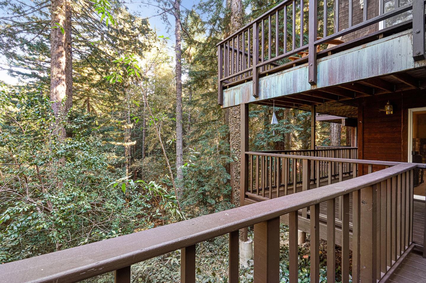 170 Swett Road Woodside, CA 94062 - Photo 26 of 36 a view of a balcony