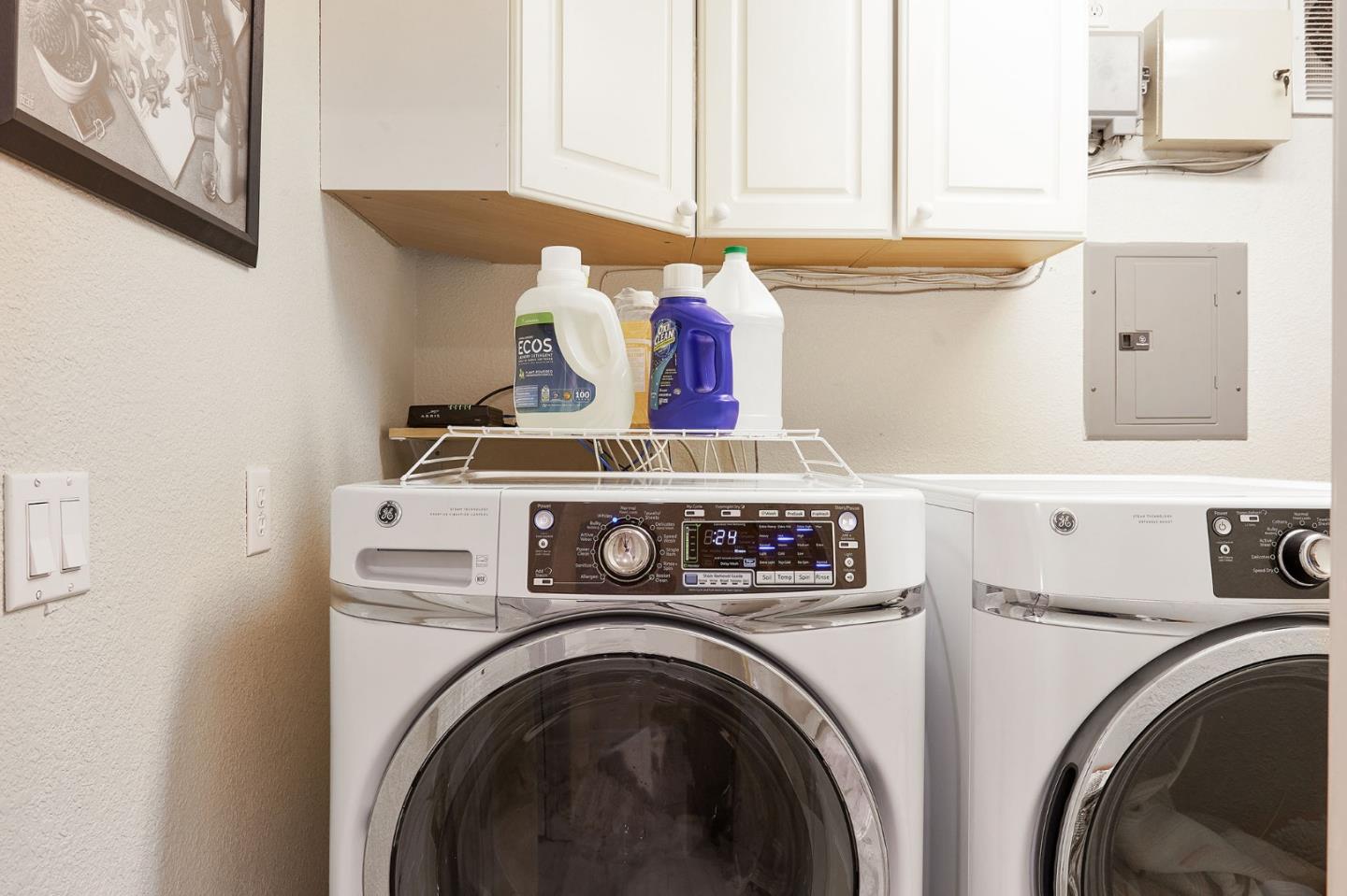 170 Swett Road Woodside, CA 94062 - Photo 30 of 36 a utility room with dryer and washer