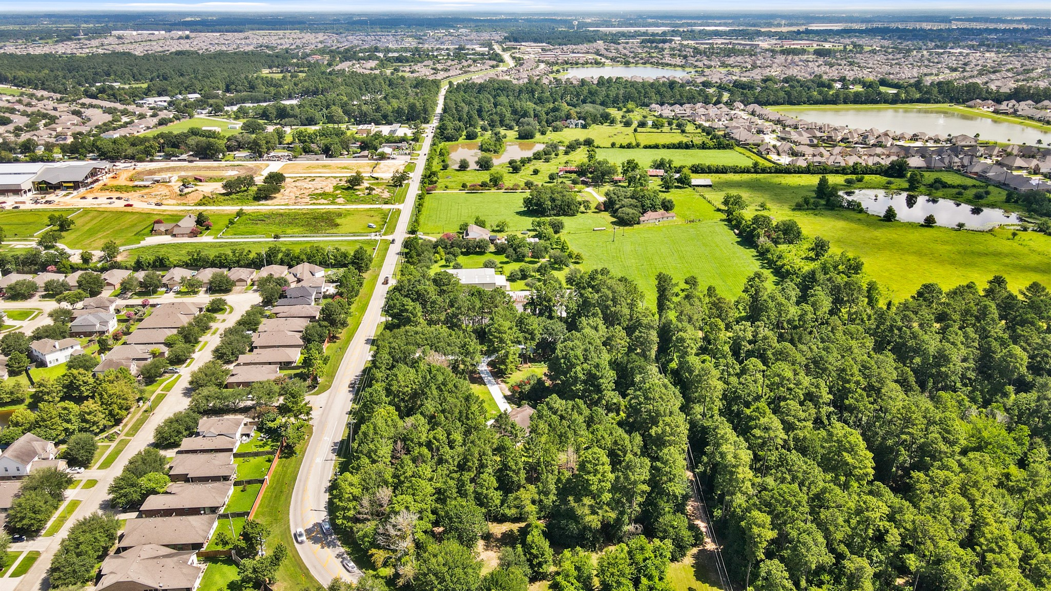 14616 Grant Road Cypress, TX 77429 - Photo 18 of 18 an aerial view of residential houses with outdoor space