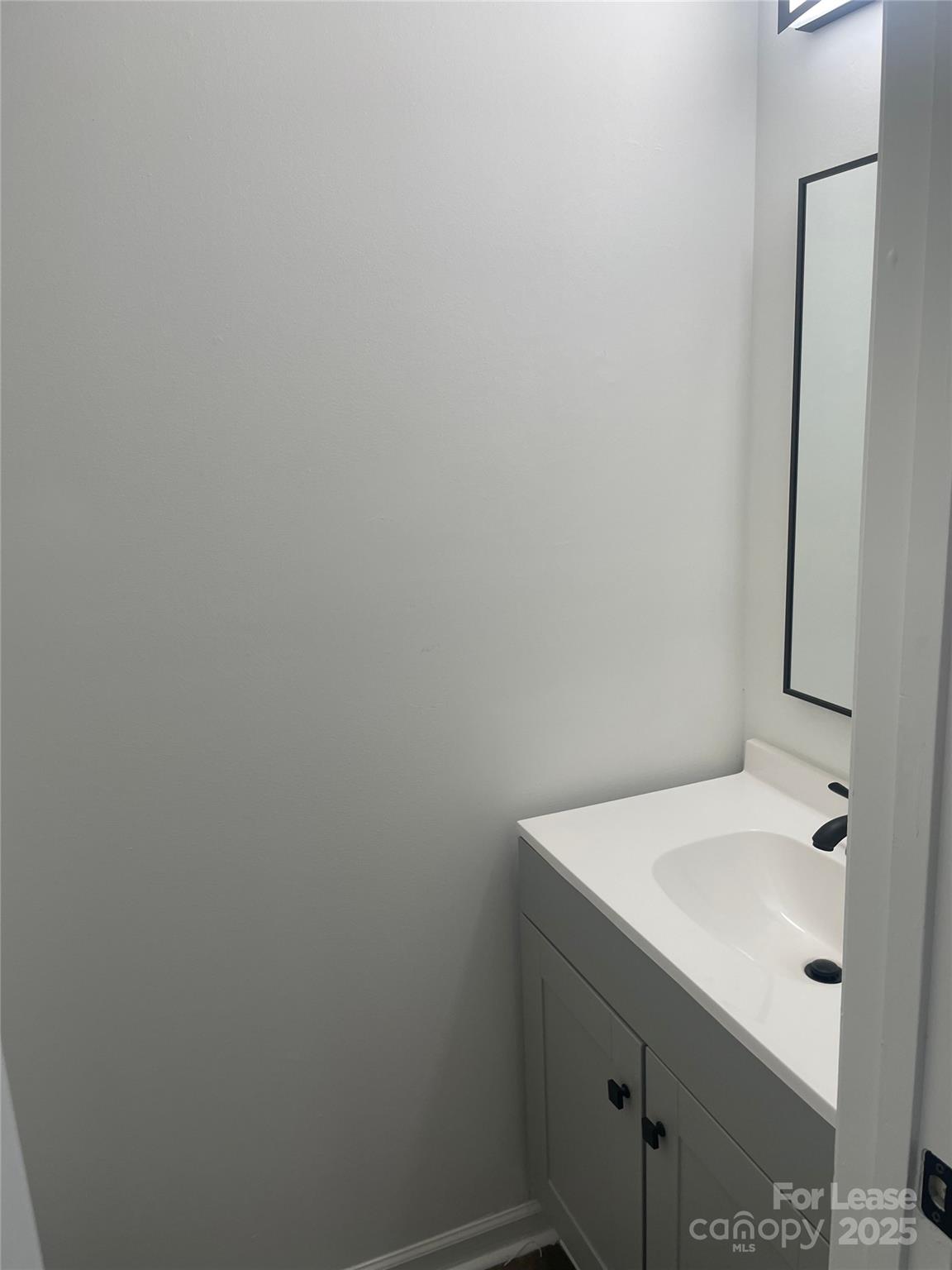 242 Amir Circle Matthews, NC 28105 - Photo 18 of 22 a bathroom with a sink and mirror