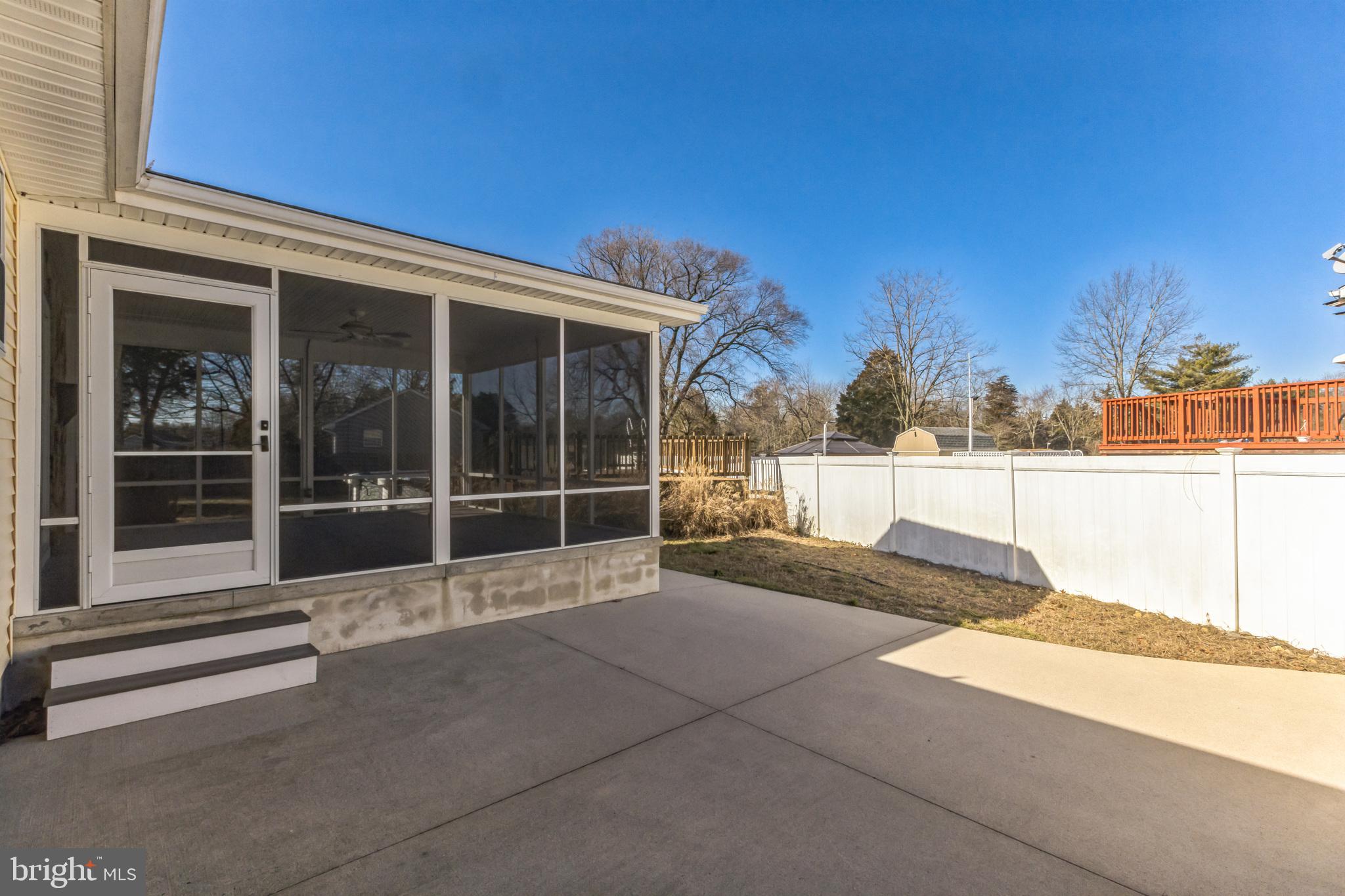 1928 Almond Road Vineland, NJ 08360 - Photo 24 of 30 Covered Porch and Concrete Pad