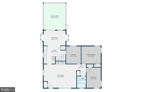 a picture of floor plan