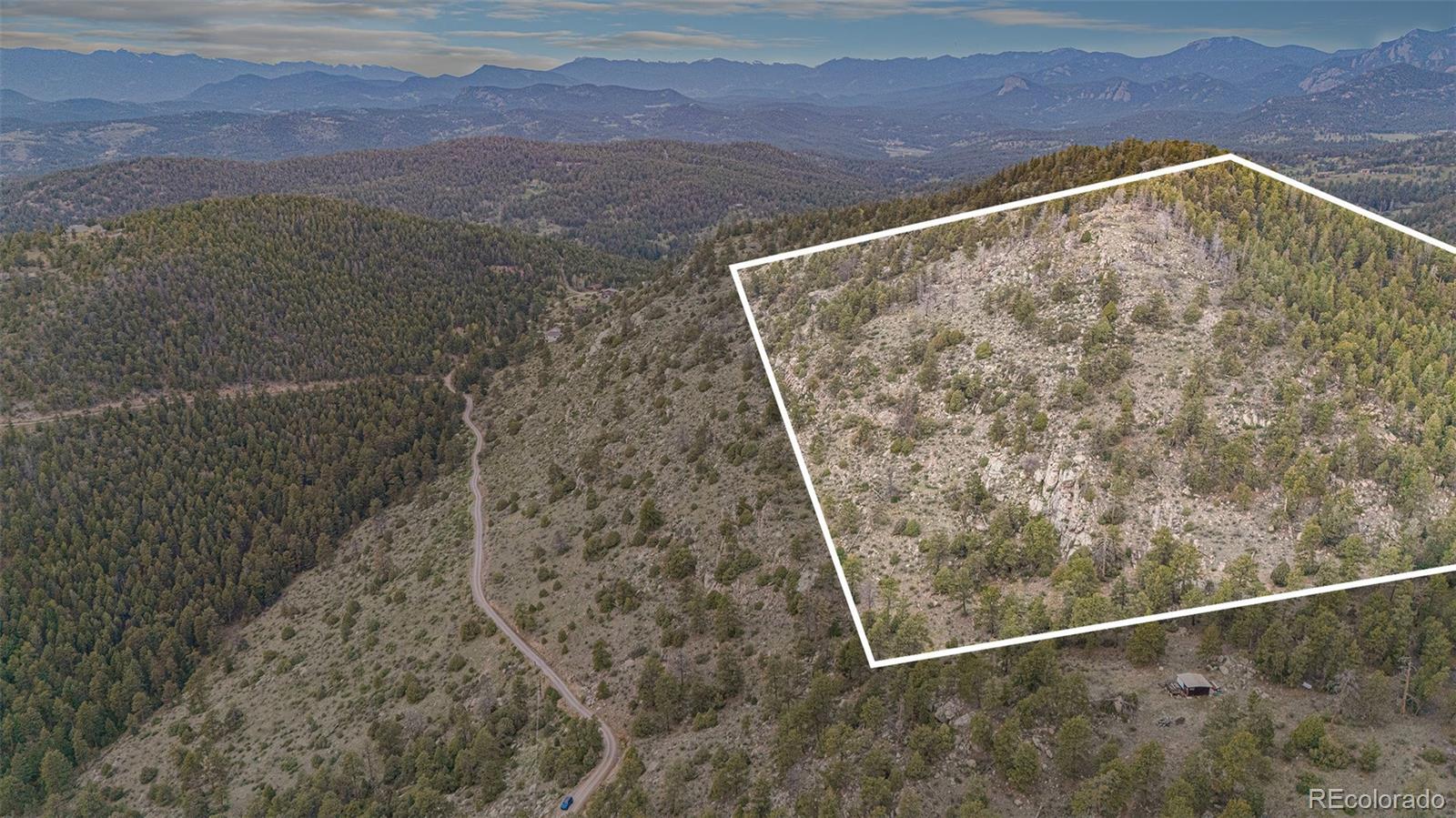 14336 South Wamblee Trail Conifer, CO 80433 - Photo 3 of 12 a view of wooden floor