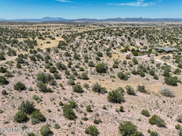 a view of city and mountain