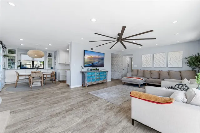 a kitchen with a table and chairs
