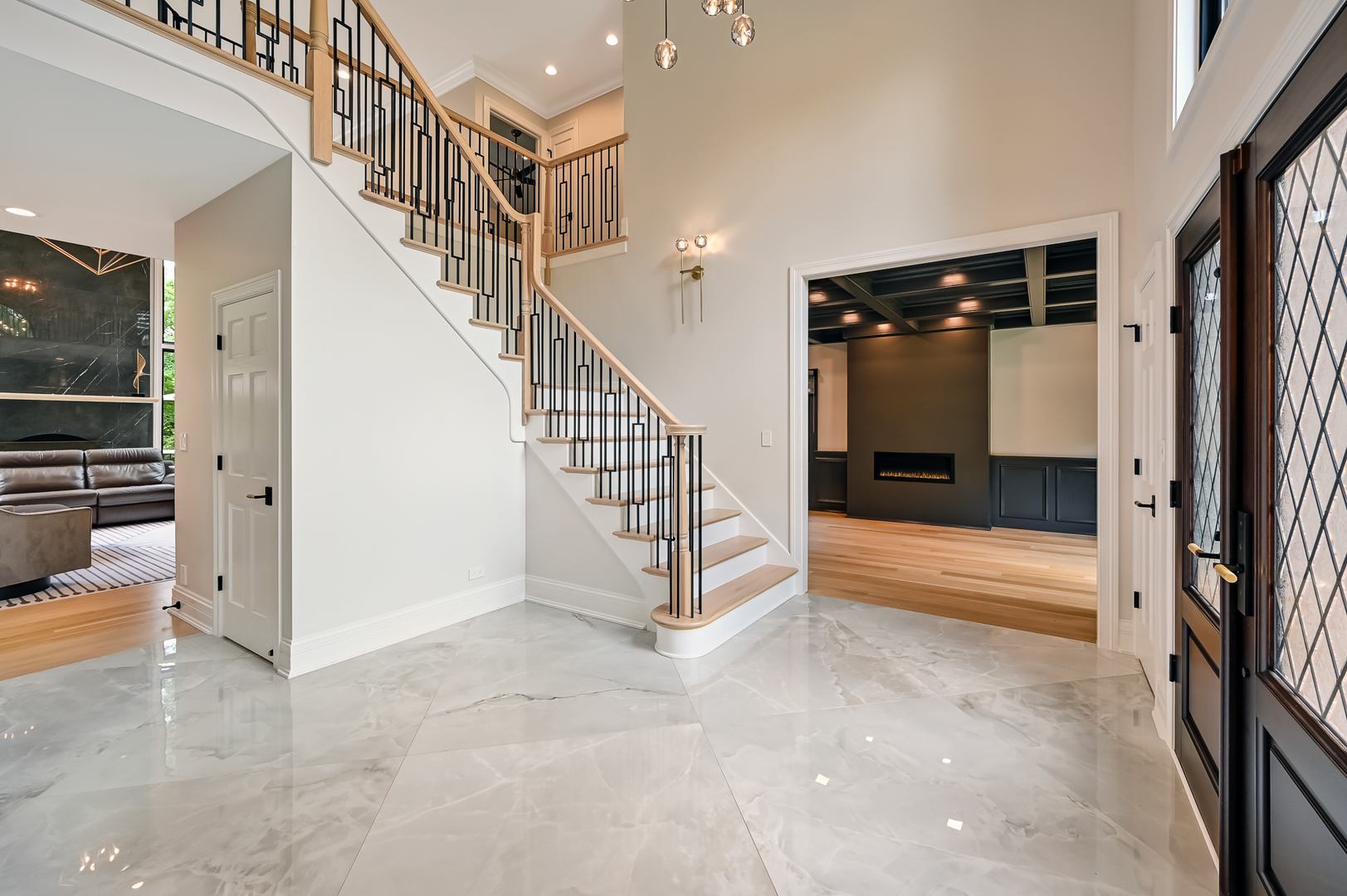1813 Kelly Court Darien, IL 60561 - Photo 14 of 56 a view of staircase with white walls and a rug