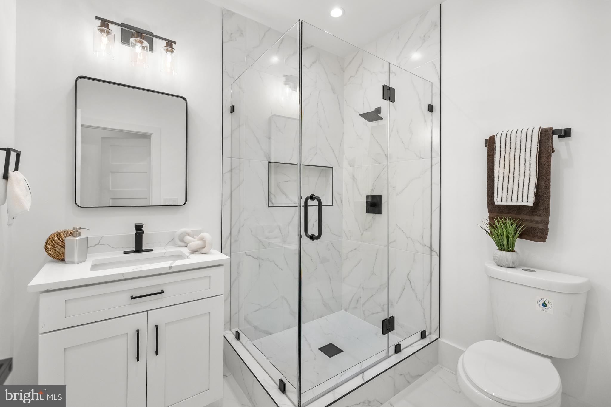 113 18th Street Southeast, Unit 1 Washington, DC 20003 - Photo 20 of 37 a bathroom with a sink toilet and shower