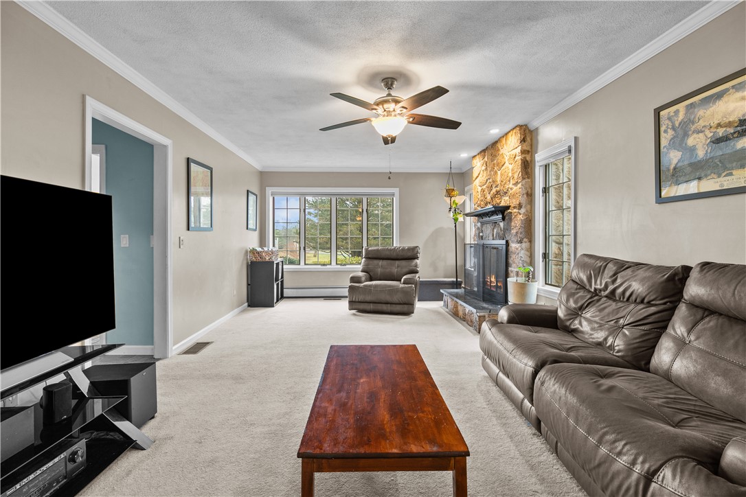 831 Crandall Road Tiverton, RI 02878 - Photo 5 of 50 Family Room with view to front of house