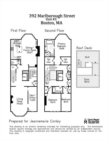 $4,275,000 | 392 Marlborough Street, Unit 3, Boston, MA 02115