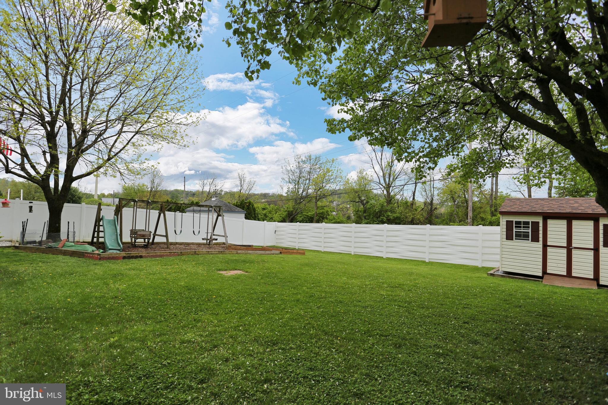 806 Blue Gate Lane Sinking Spring, PA 19608 - Photo 23 of 26 Fully fenced in large backyard