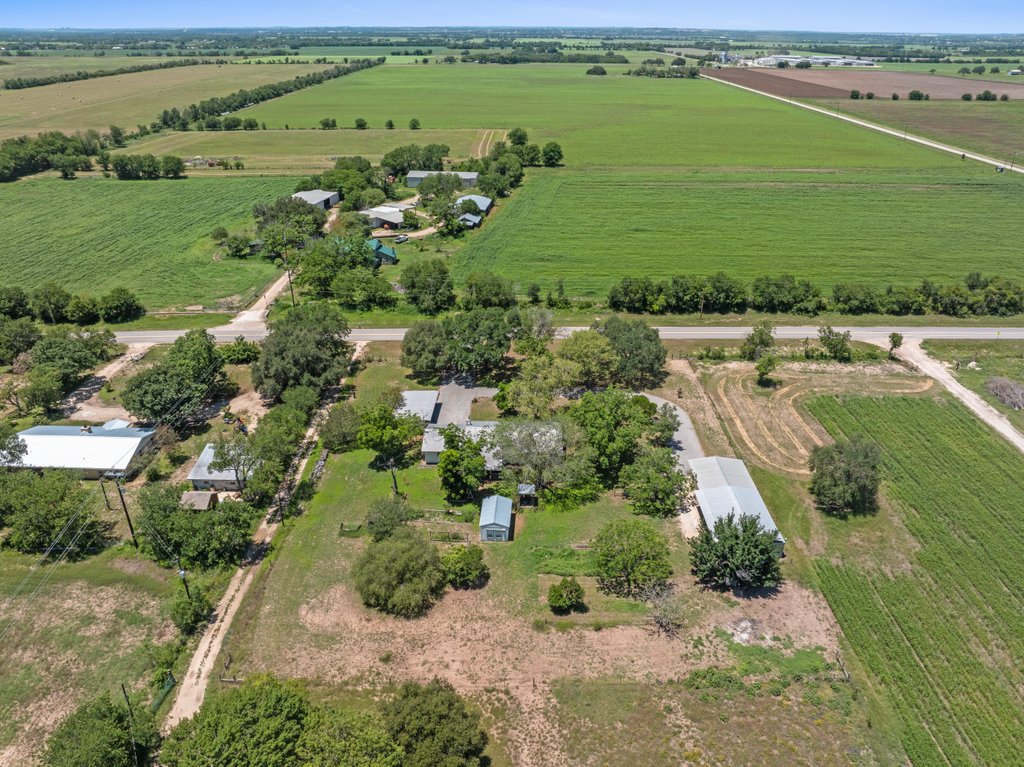 1961 Bolton Road Marion, TX 78124 - Photo 17 of 17 an aerial view of ocean residential houses with outdoor space and trees