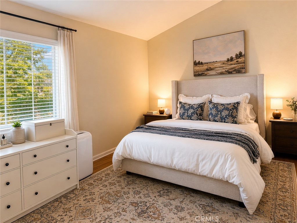 17490 Poplar Atascadero, CA 93422 - Photo 12 of 24 a bedroom with a bed and a window