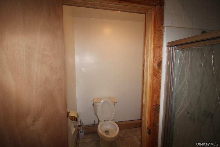 13 Creamery Road Livingston Manor, NY 12758 - Photo 17 of 23 Bathroom featuring a shower stall and tile patterned floors
