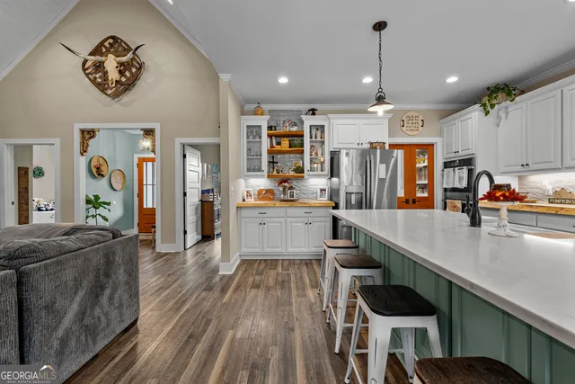 a view of storage and utility room