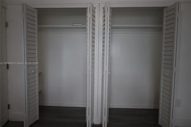 a view of closet