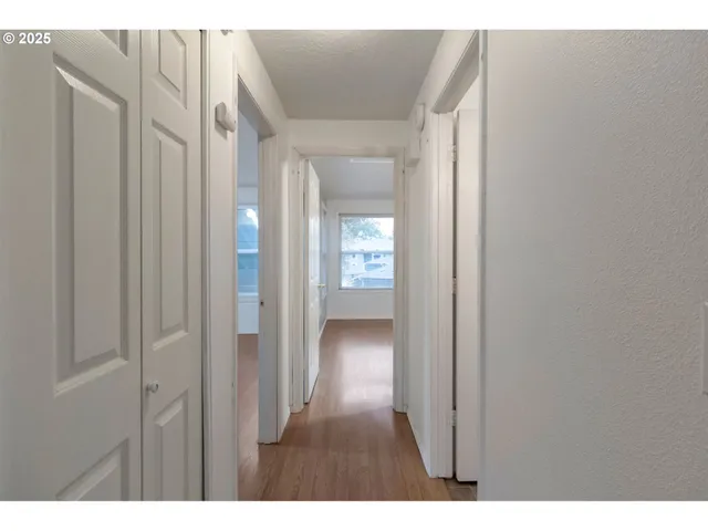 a view of a bathroom with a small space