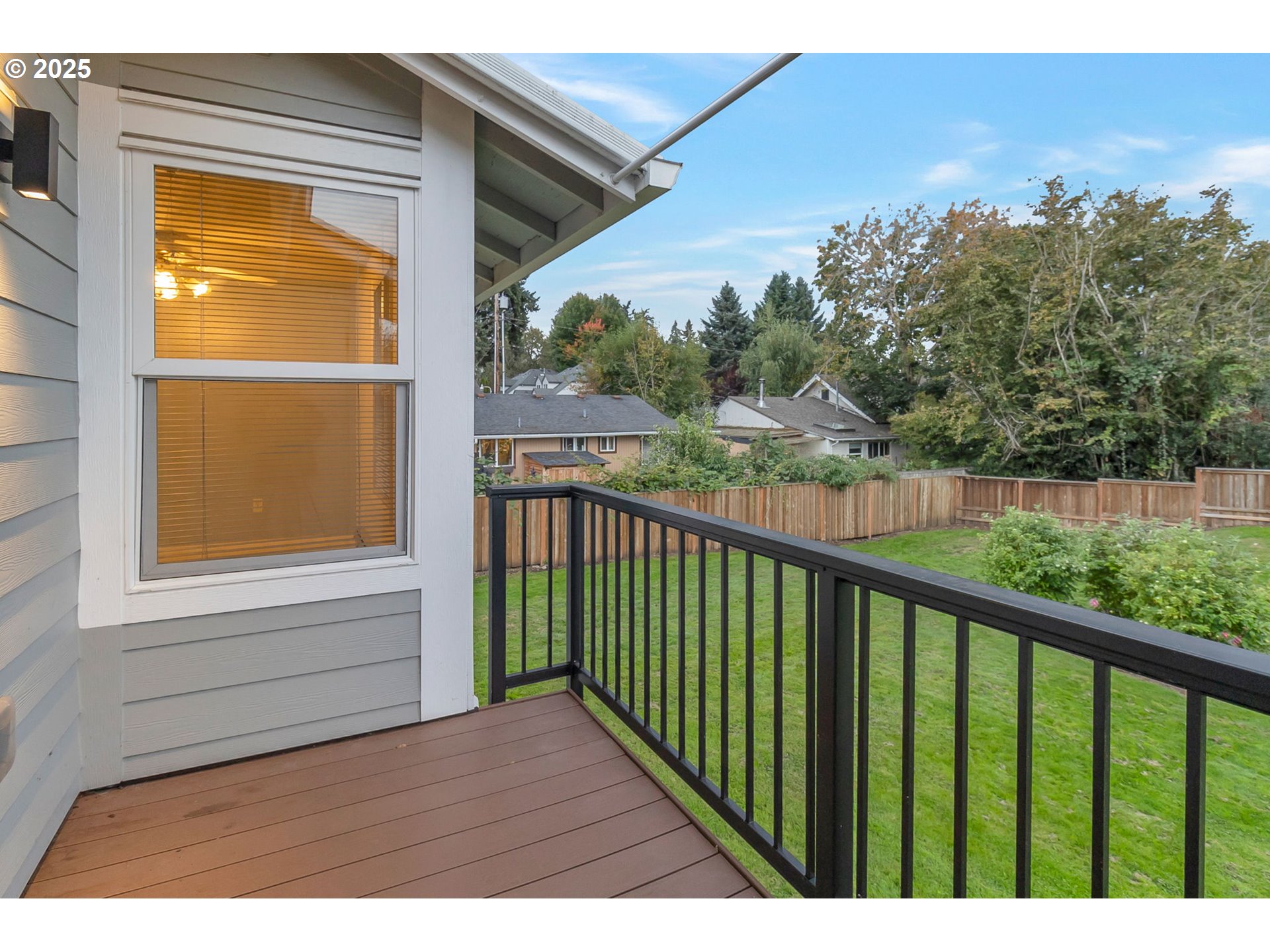 8524 Southwest Mohawk Street Tualatin, OR 97062 - Photo 23 of 30 a view of a porch with a backyard