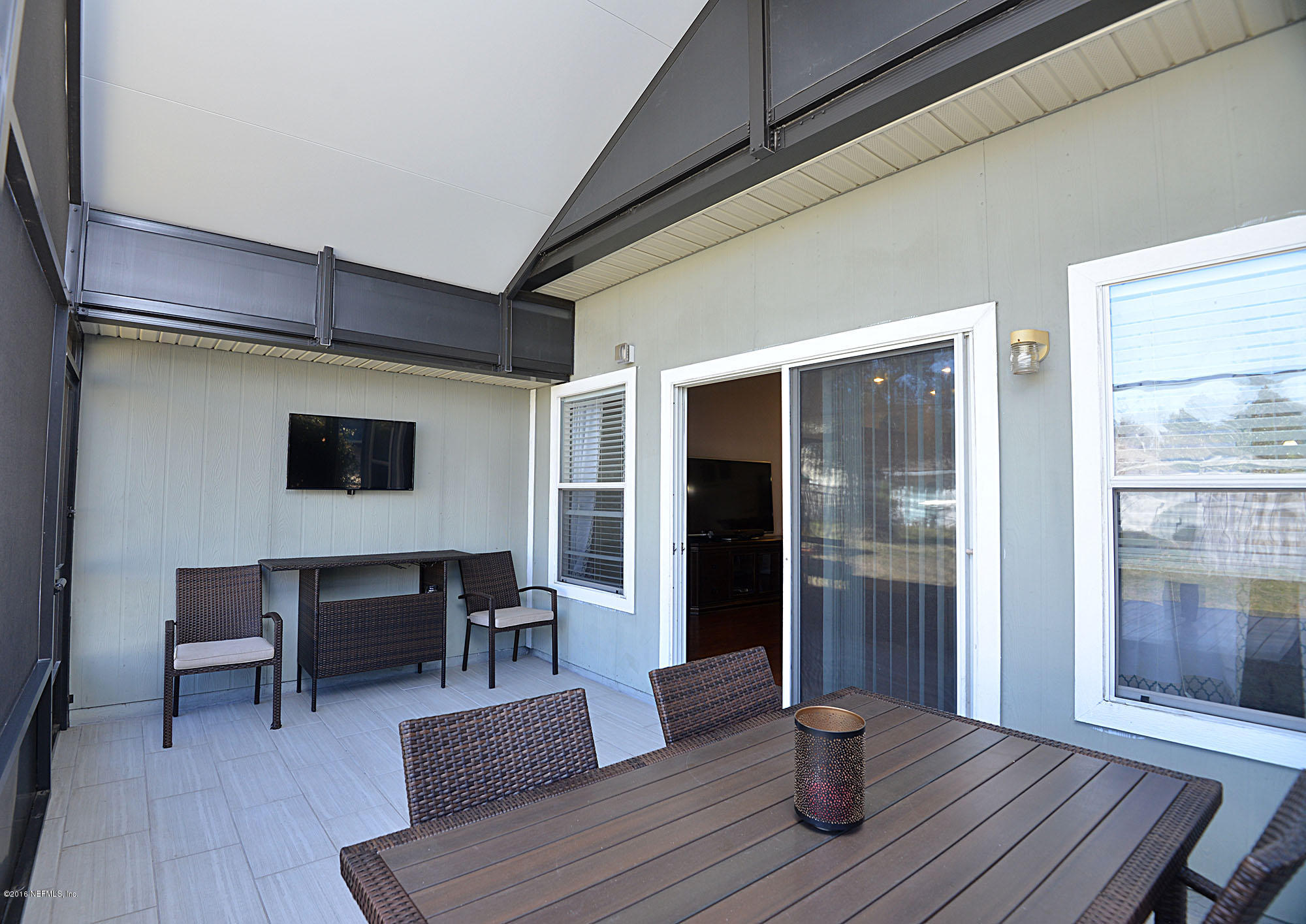1226 Splendid Ravine Street St. Augustine, FL 32092 - Photo 27 of 38 28 - Covered and Screened Back Patio