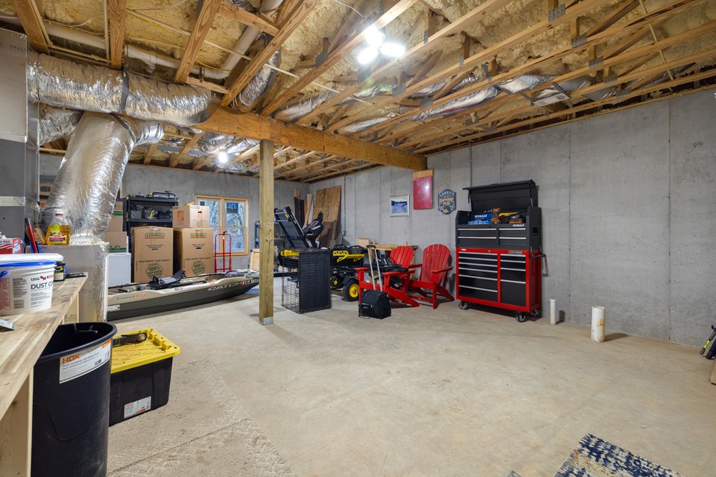 135 Grayson Point Blue Ridge, GA 30513 - Photo 28 of 46 a view of a storage room with gym equipment