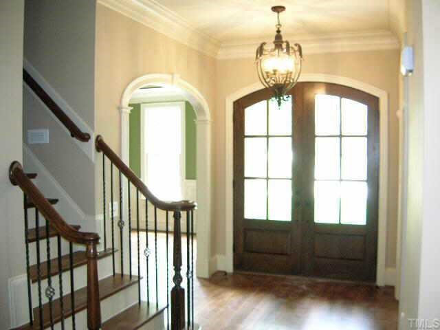 1812 Silver Mist Court Raleigh, NC 27613 - Photo 2 of 10 Beautiful Double Doors Entry with Heavy Crown Moldings Other