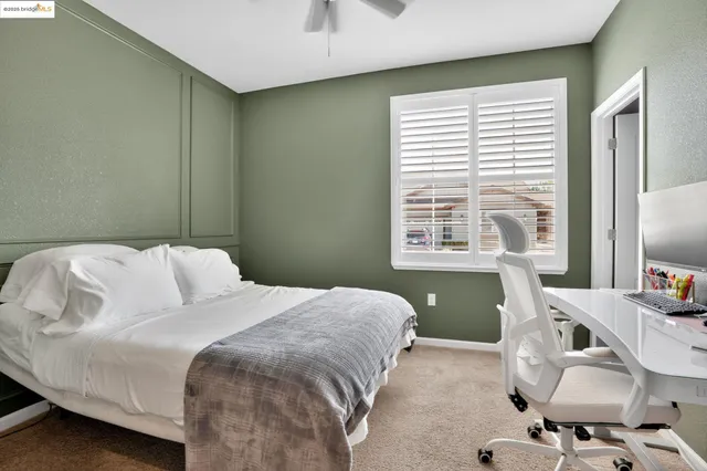 a view of a lake with a mountain view