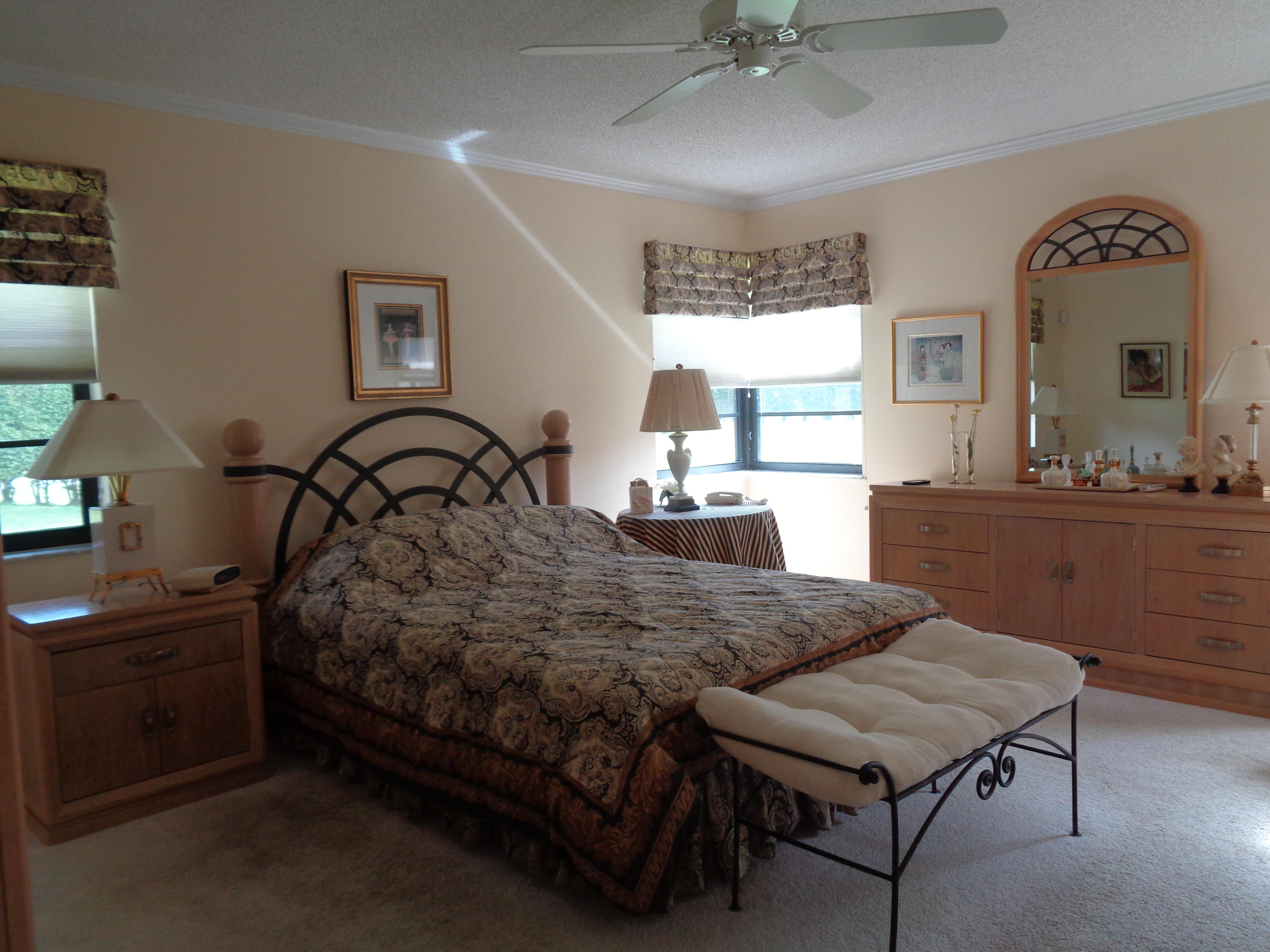 8445 Springlake Drive, Unit B Boca Raton, FL 33496 - Photo 15 of 42 Master Bedroom