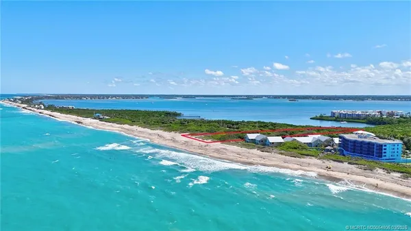 a view of an ocean beach