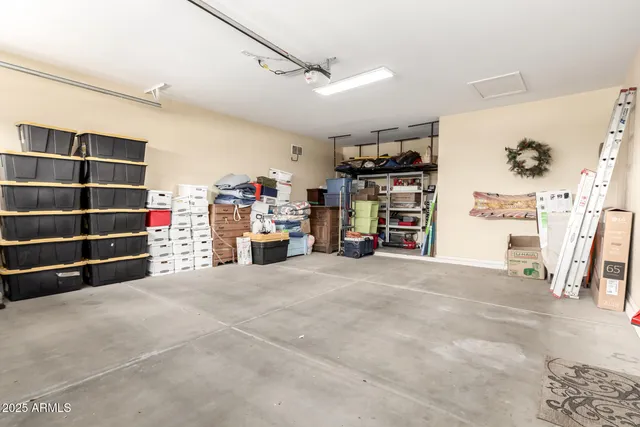 a view of a storage & utility room