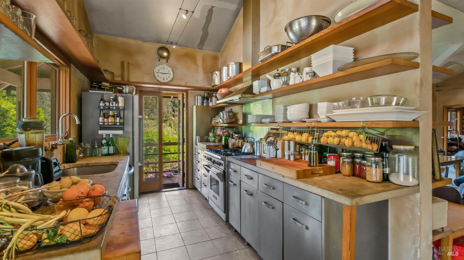 1 Alamo Way Lagunitas, CA 94938 - Photo 13 of 47 a kitchen with lots of counter top space