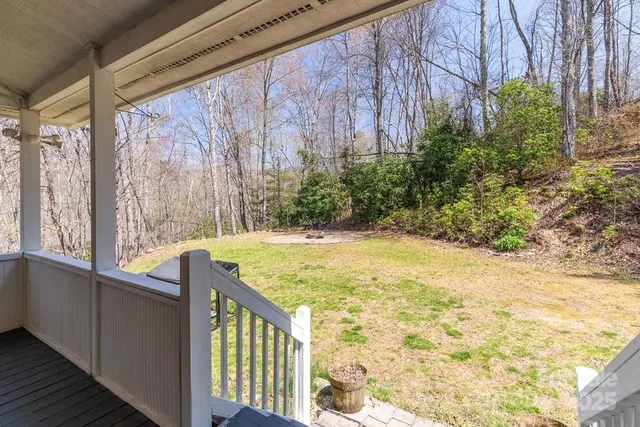 a view of swimming pool from a outdoor space