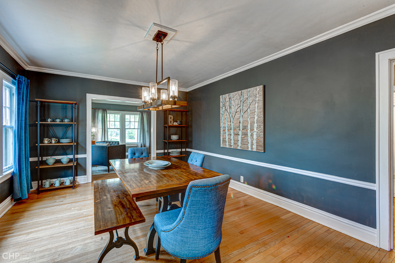 310 Shenstone Road Riverside, IL 60546 - Photo 10 of 32 a dining room with furniture window and wooden floor