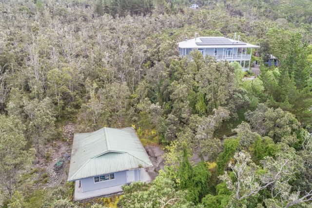a aerial view of a house